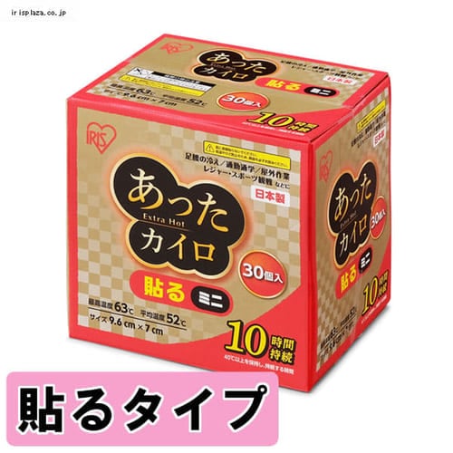 カイロ 貼る ミニサイズ EXタイプ 30枚入り