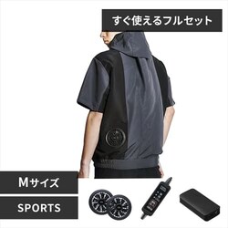 �N�[���E�F�ASPORTS�Z�b�g�l ���� �t�[�h�L CSHS-M02-H �O���[