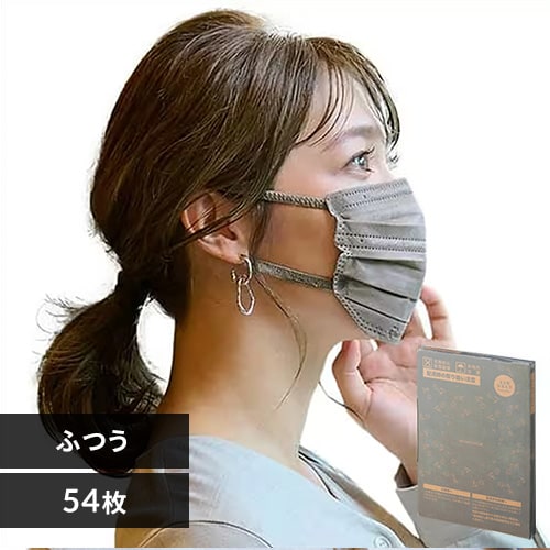 ゆうパケット》【54枚入】【JIS規格適合】美フィットマスク ふつうサイズ 54枚入 PN-BFC54MPB ピンクベージュ H292180  │アイリスプラザ│アイリスオーヤマ公式通販サイト