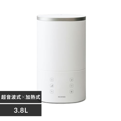 ＜アイリスプラザ＞ 上給水ハイブリッド加湿器550ml AHM-HU55A 全2色