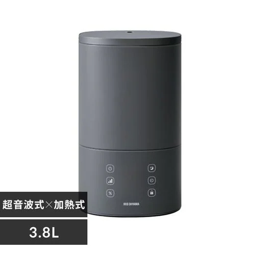加湿器 ハイブリッド式 550ml 上から給水 AHM-HU55A-H H296497  