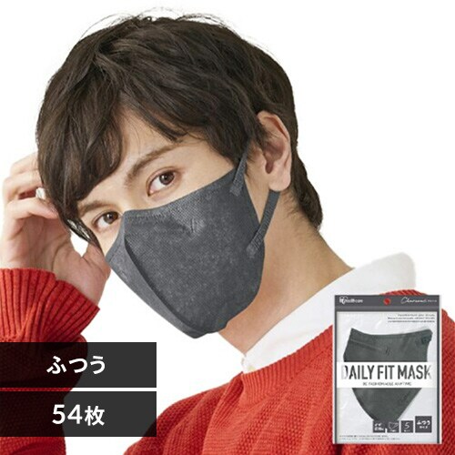 �y5���z DAILY FIT MASK �J���[�}�X�N �ӂ��T�C�Y �`���R�[���y������s�z_0