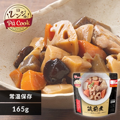 同種36食セット】レンジアップ 筑前煮 165g 1918404 │アイリス