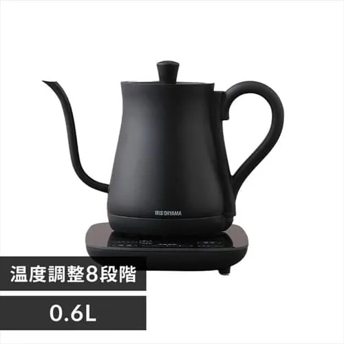 【豪麺 醤油らーめん5食入りセット】ドリップケトル 温度調節付 ブラック IKE-C600T-B_0