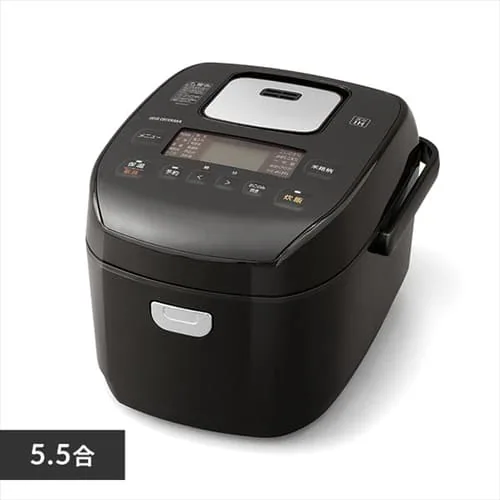 【訳あり】圧力IHジャー炊飯器5.5合 RC-PD50-B ブラック_0