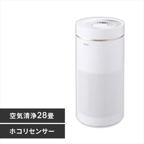 空気清浄機 28畳 風量5段階 自動モード ほこりセンサー IAP-A85-W 