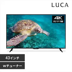 y󂠂zer 43V^ 4K QLED LUCA LT-43D6210By\z