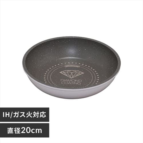 �t���C�p�� 20cm IH/�K�X�ΑΉ� �_�C�������h�R�[�g�p�� ISN-F20�@�z���C�g���}�[�u��