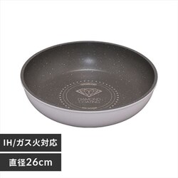 �y�q�Ɂz�y�󂠂�z�yIH�Ή��z�_�C�������h�R�[�g�p�� �t���C�p�� 26cm �z���C�g���}�[�u�� ISN-F26