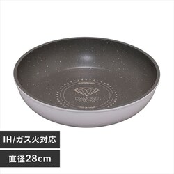 �t���C�p�� 28cm IH/�K�X�ΑΉ� �_�C�������h�R�[�g�p�� ISN-F28 �z���C�g���}�[�u��
