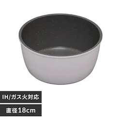 �y�󂠂�z�yIH�Ή��z�_�C�������h�R�[�g�p�� �� 18cm ISN-P18�@�z���C�g���}�[�u��