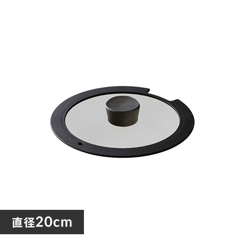フライパン 蓋 16cm ダイヤモンドコートパン KITCHEN CHEF H-IS-GL16