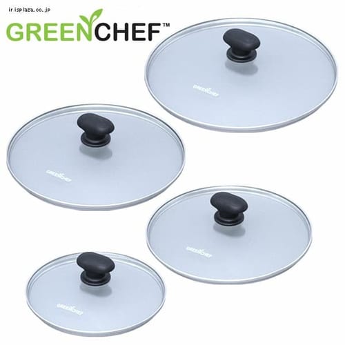  GREEN CHEF ガラスふた 全4サイズ