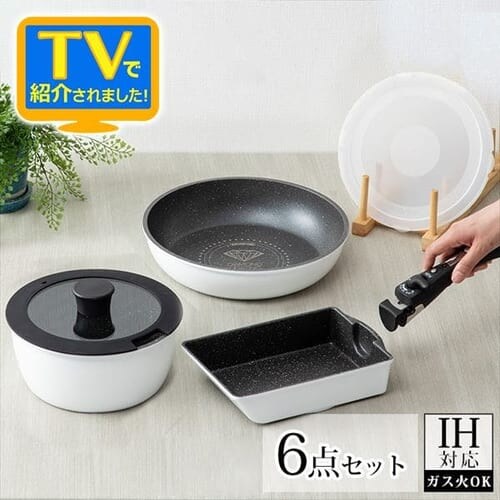 �y�󂠂�z�t���C�p�� 6�_�Z�b�g  �_�C�������h�R�[�g�p�� ISN-SE6 �z���C�g���}�[�u��_0