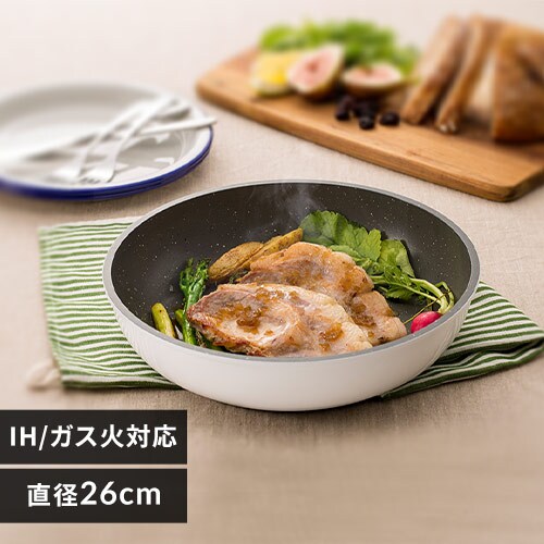 �y�󂠂�z�t���C�p�� IH �K�X�� 26cm �_�C�������h�R�[�g�p�� DCI-T26F �A�C�{���[_0