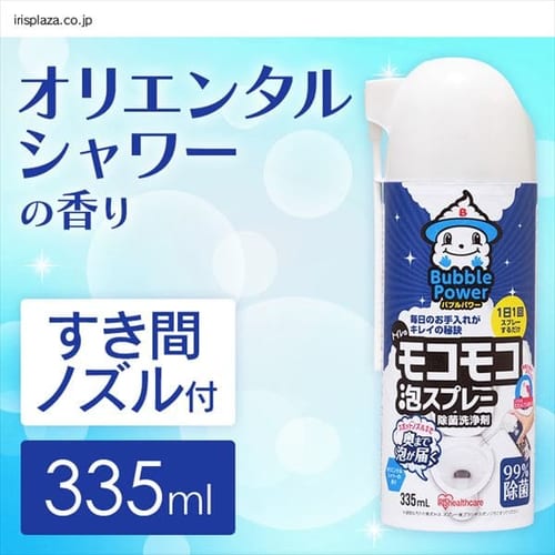【単品・セット】トイレのモコモコ泡スプレー 335ml オリエンタルシャワーの香り BP-MA335O【プラザマーケット】