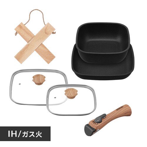 スキレットコートパン 6点セット【全2種】