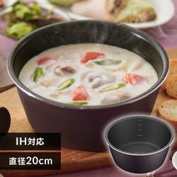 �t���C�p�� �� 20cm IH/�K�X�ΑΉ� �_�C�������h�R�[�g�p��D-plus PDCI-S20P �}���x���[�p�[�v���@