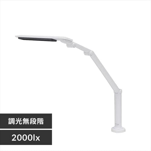 LEDデスクライト 701クランプタイプ ホワイト LDL-71CLK-W H535718F│アイリスプラザ│アイリスオーヤマ公式通販サイト