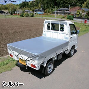 軽トラックシートBT25-1824シルバー/グリーン