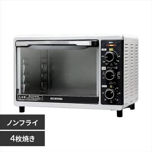 コンベクションオーブン 4枚焼き ノンフライ PFC-D15A-W ホワイト 