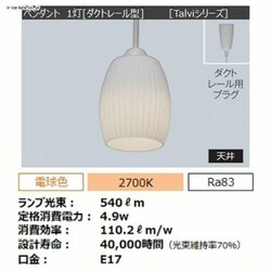 LED�y���_���g���C�g 1�� PLTV-1E17R�@���P��