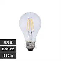 LED�t�B�������g�d�� E26���� �S�����^�C�v 60W�`���� �d���F ������Ή� ���`���Ή� LDA7L-G/D-FC �N���A�^�C�v