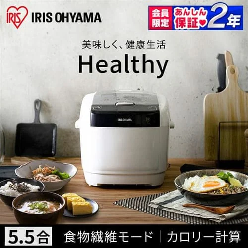 【訳あり】米屋の旨み 銘柄量り炊きIHジャー炊飯器 5.5合 RC-IC50-W_0