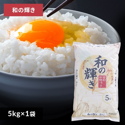 ＜アイリスプラザ＞ 低温製法米 和の輝き 通常米 国内産 5kg【プラザマーケット】