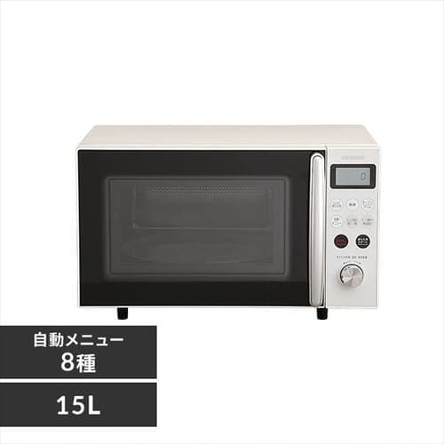 オーブンレンジ 15l Mo T1501 W Mo T1501 B 全2色 Hf アイリスプラザ アイリスオーヤマ公式通販サイト