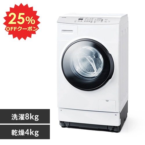 ���󊣑��@ �h������ 8kg ����4kg ���J�� ������� �ߐ� �������ȒP �t�@�C�u�Z���V���O FLK842-W�y������s�z