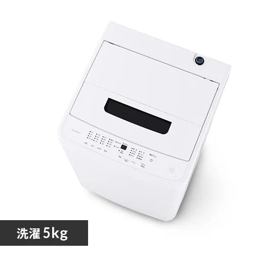 @ 5kg RpNg ԒZk[h l炵 IAW-T504-W zCg_0
