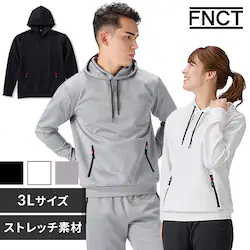 �X�g���b�`�t�[�f�B�[�v���I�[�o�[ FC21403-WH3L �z���C�g 3L�T�C�Y