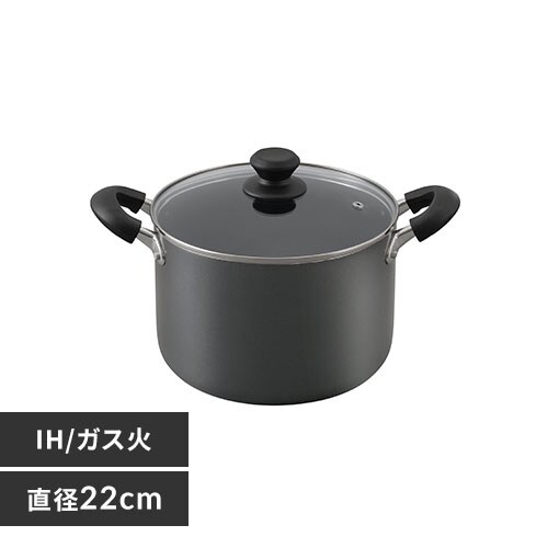   [^ 22cm IH/KX _ChR[g DIS-P22D ubN_0