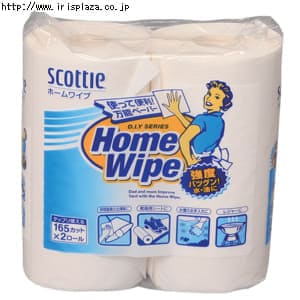 スコッティ Home Wipe ロールタイプ 2ロールホワイト