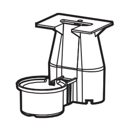 ＜アイリスプラザ＞ 【パーツ】安全カバー≪加湿空気清浄機10畳HXF-C25用≫画像