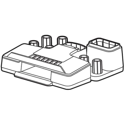 ＜アイリスプラザ＞ 【パーツ】ベース（土台） 充電スタンド≪軽量サイクロンスティッククリーナーSCD-L1P-B用≫画像