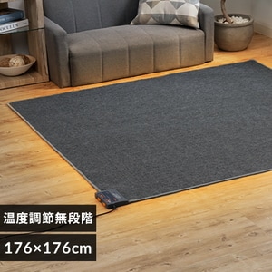 TEKNOS 2畳用ホットカーペット 本体 176×176cm 7172148 │アイリス ...