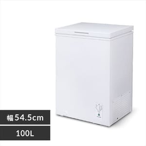 冷凍庫 100L 上開き PF-B100TD-W