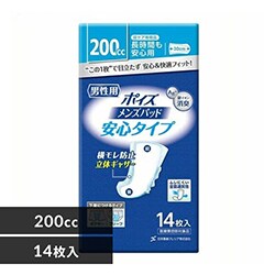 日本製紙クレシア ポイズ メンズパッド 長時間も安心タイプ 吸収量