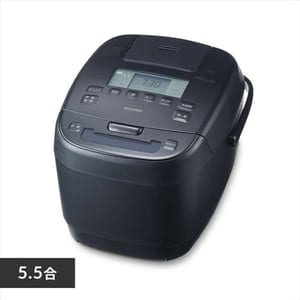 【新品未使用】アイリスオーヤマ 炊飯器 マイコン式 5.5合 極厚銅釜 ブラック