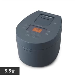 【新品未使用】アイリスオーヤマ 炊飯器 マイコン式 5.5合 極厚銅釜 ブラック