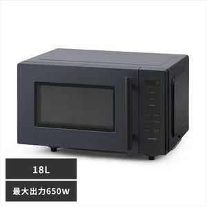 電子レンジ 18L フラットテーブル IMB-F187 H104718F│アイリスプラザ