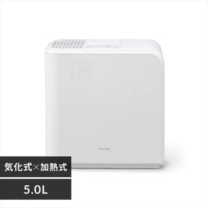 加湿器 気化ハイブリッド式 500ml HVH-500R1-W H285458 │アイリス 