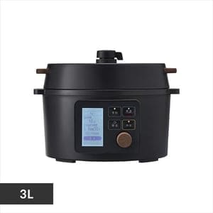 【2年保証+レシピ本付き】電気圧力鍋 3L KPC-MA3(ブラック)