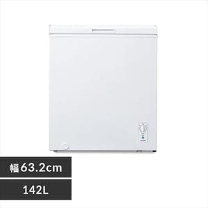 冷凍庫 142L 上開き ICSD-14A-W H513788F│アイリスプラザ│アイリス