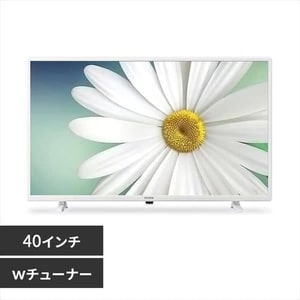 クロームキャストセット 液晶テレビ 40Ｖ LT-40D420W ホワイト 1915245