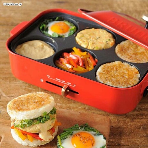 BRUNO �R���p�N�g�z�b�g�v���[�g�p �}���`�v���[�g 7760263 �y�v���U�Z���N�g�z_1