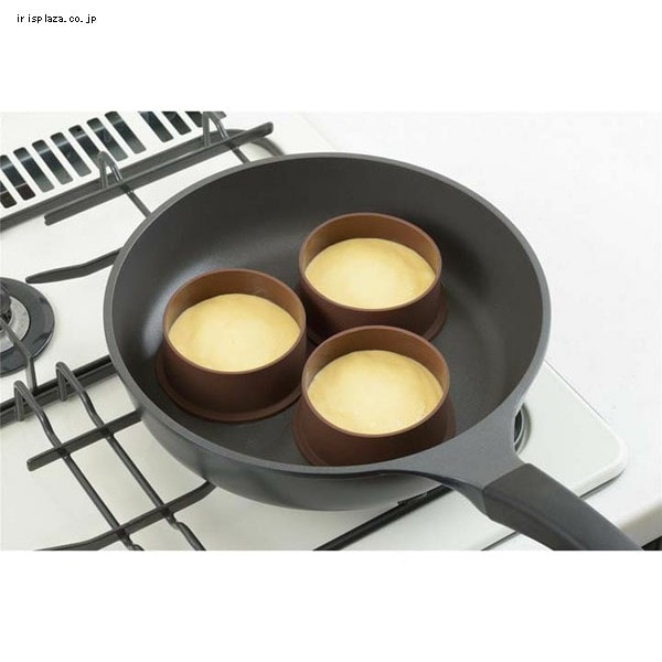 ヨシカワ 珈琲屋さんの厚焼きパンケーキリング丸3個組 SJ2002