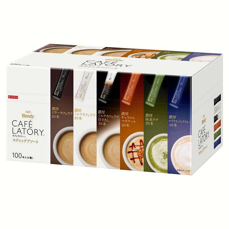 AGF 「ブレンディカフェラトリー」スティック アソート 100本 7184608